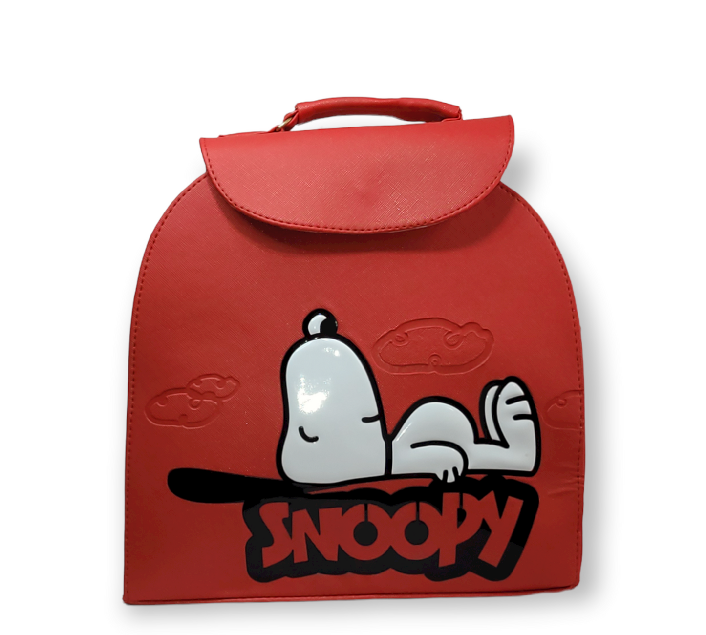 Red Snoopy backpack / bag