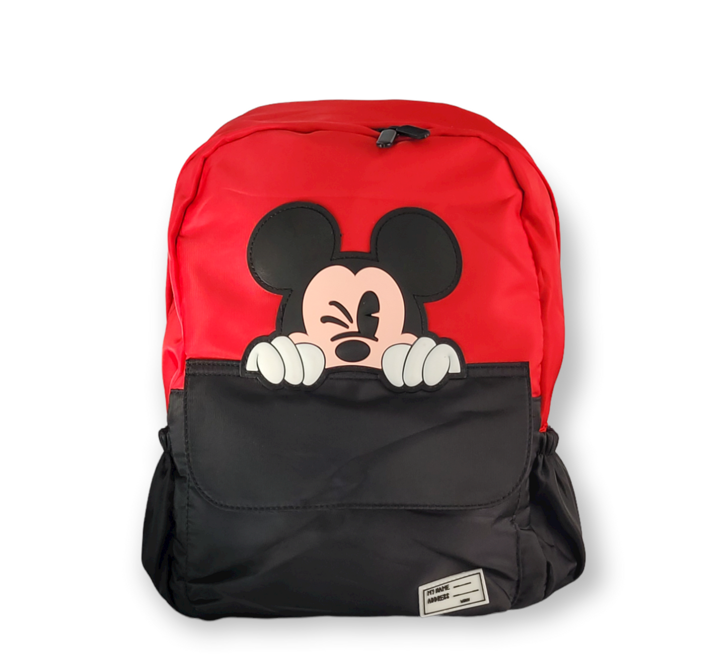 Red Mikey backpack